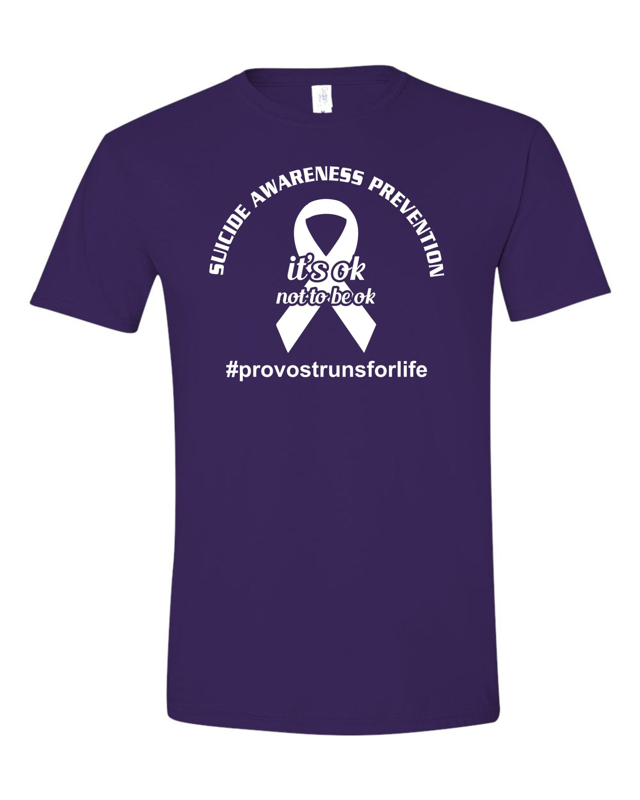 Suicide Awareness Adult T-Shirts - It's Time Promotions