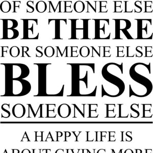 Take care of someone else Wall Art