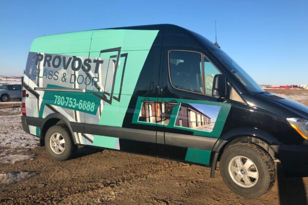 Provost Glass And Door Van Wrap