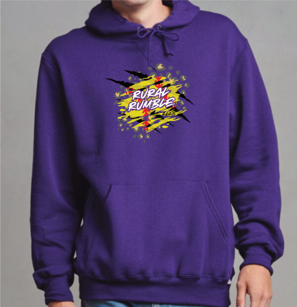 Rural Rumble - Adult DRI-POWER FLEECE HOODED PULLOVER - Image 2