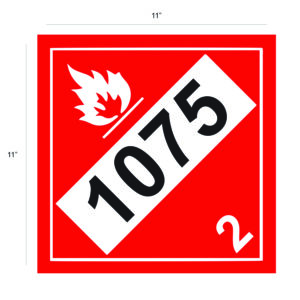 11 x 11  1075 Stickers